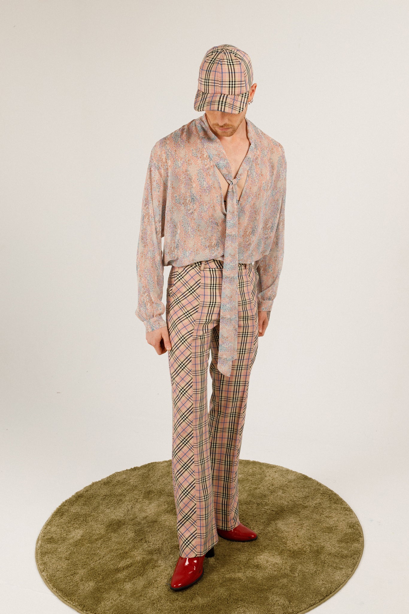 Checkered trousers