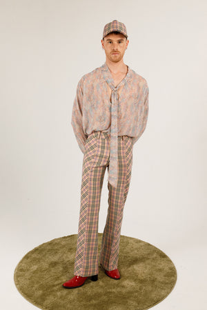 Checkered trousers