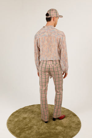 Checkered trousers