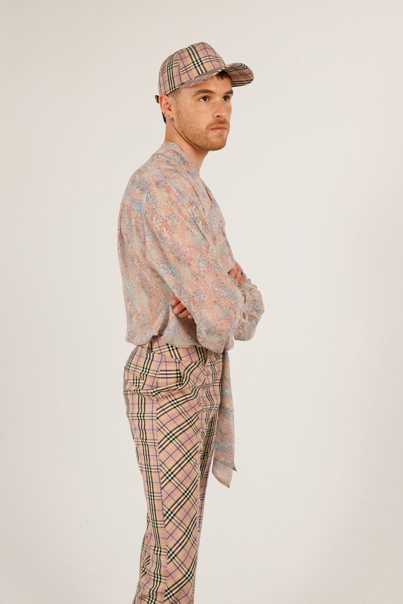 Checkered trousers