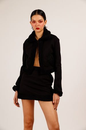 Sheepskin jacket