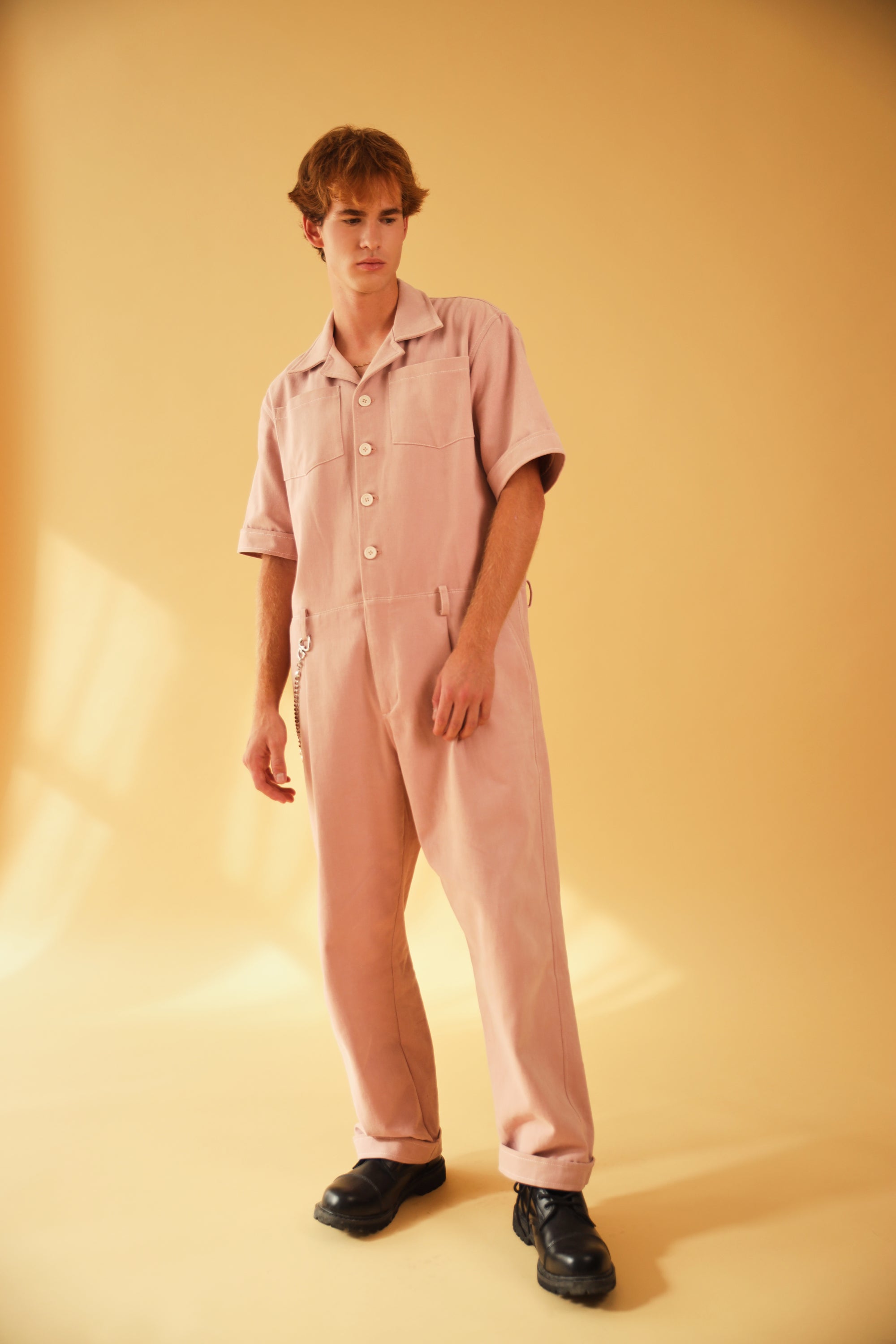 StudiobohemeParis コーデュロイロンパースPink StudiobohemeParis コーデュロイロンパースPink ロンパース