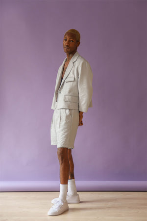 Cropped suit
