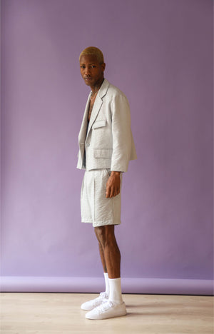 Cropped suit