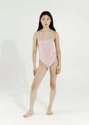 Pink swimsuit